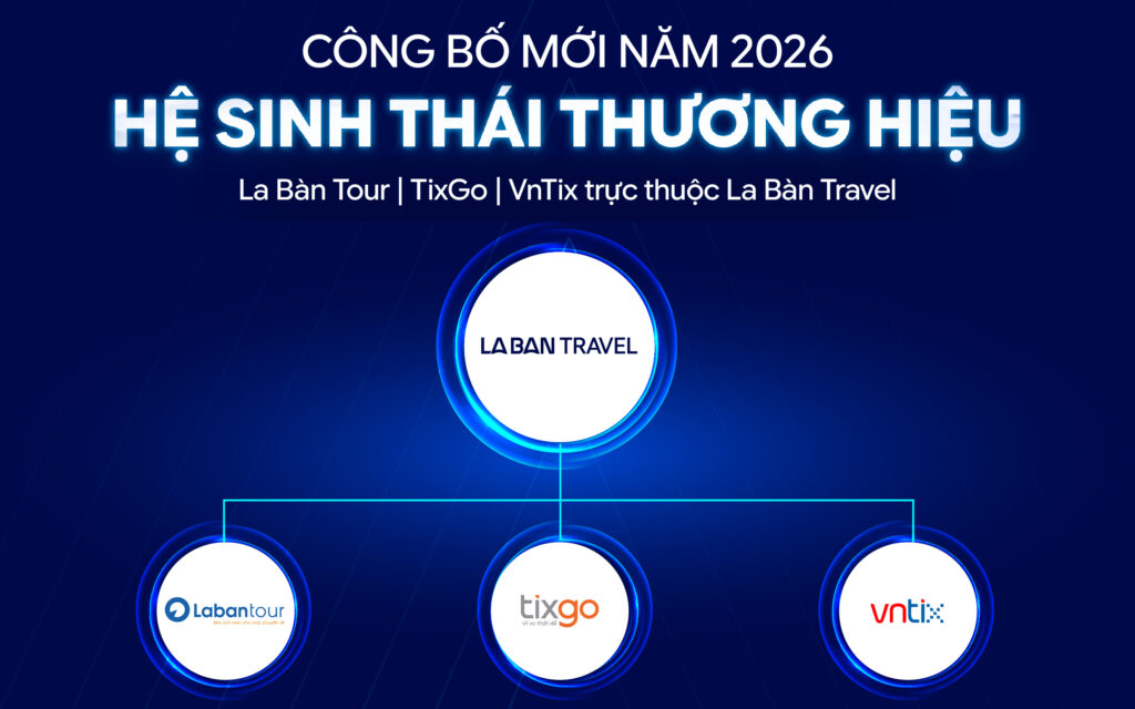 Từ ngày 30/1, La Bàn Travel ra mắt, hệ sinh thái thương hiệu du lịch 