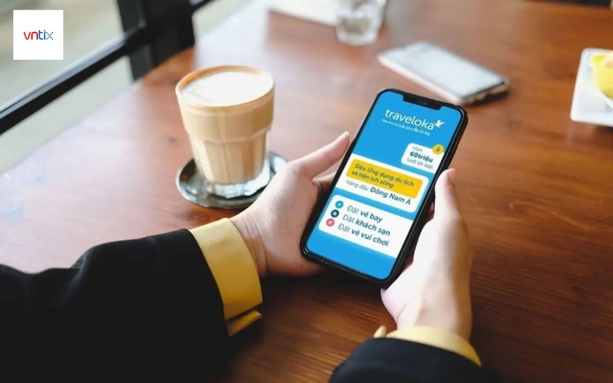 Traveloka là app du lịch có lượng khách hàng lớn 