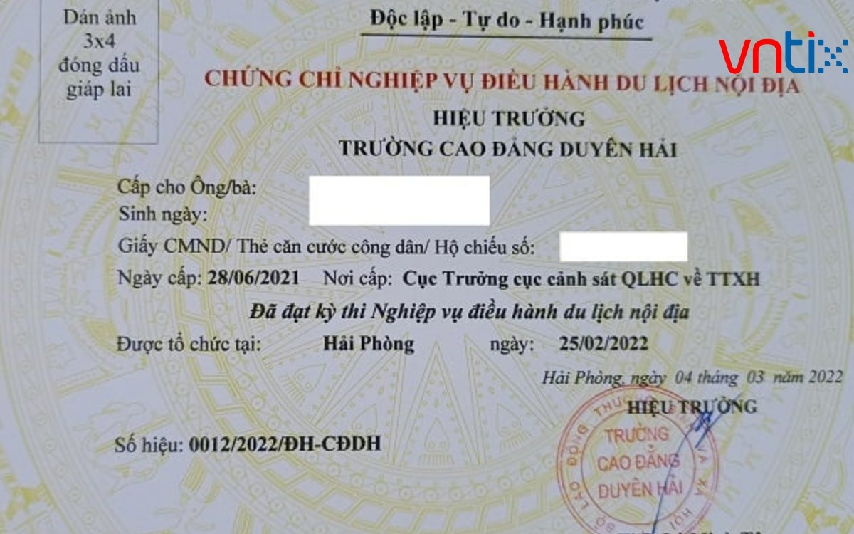 Lộ trình sở hữu chứng chỉ điều hành du lịch