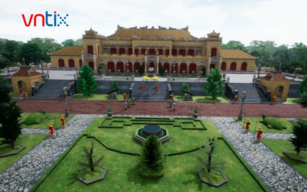 Chương trình tham quan thực tế ảo “Đi tìm Hoàng cung đã mất” tại Huế