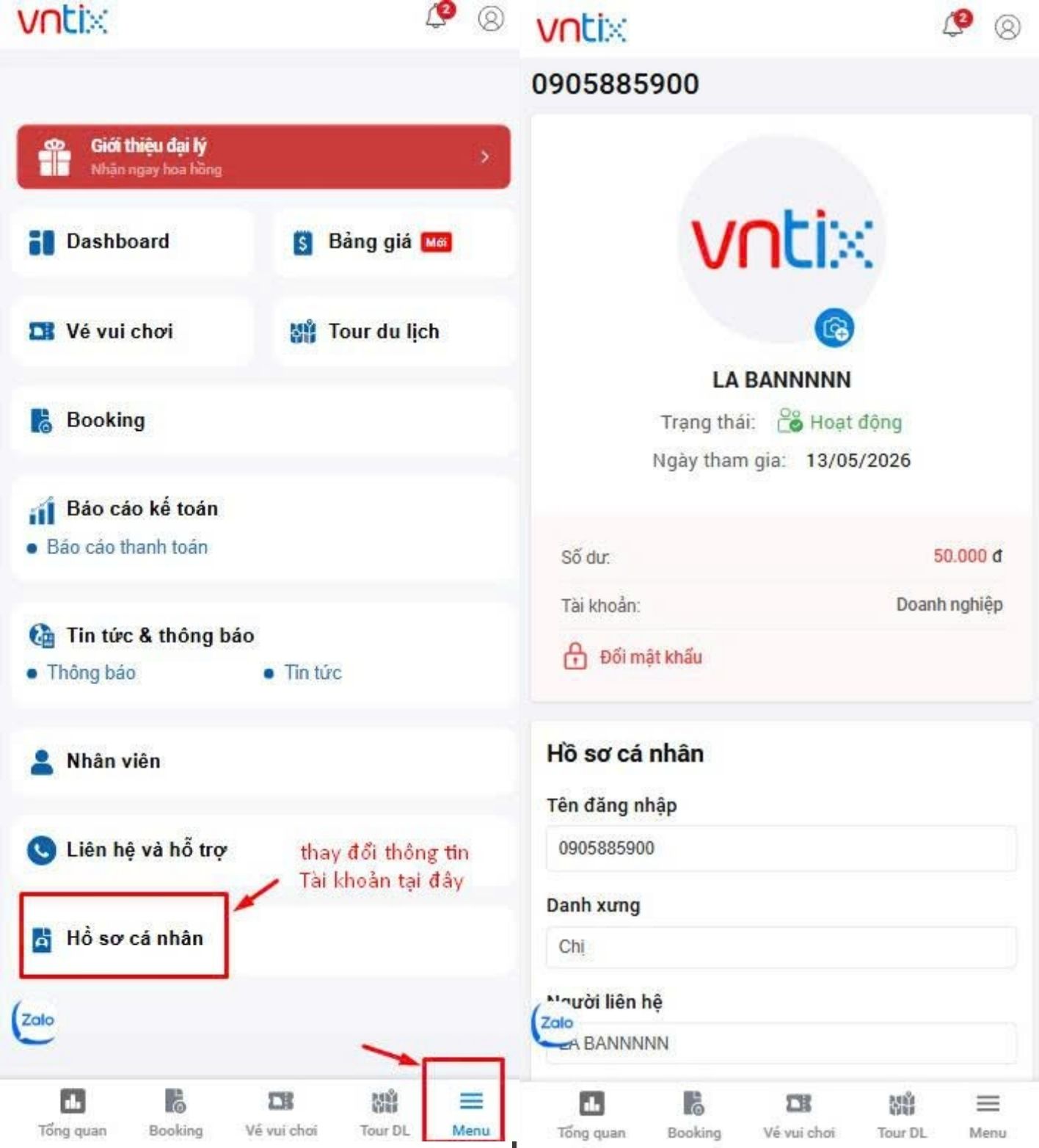 tài liệu hướng dẫn VNtix