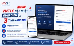 vntix cập nhật giao diện và tính năng mới